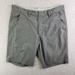 Free Fly Shorts Mens 34 Gray Performance Travel Fishing Camping Range Commute